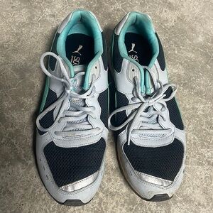 Puma Softfoam Gray / Blue - Size 10